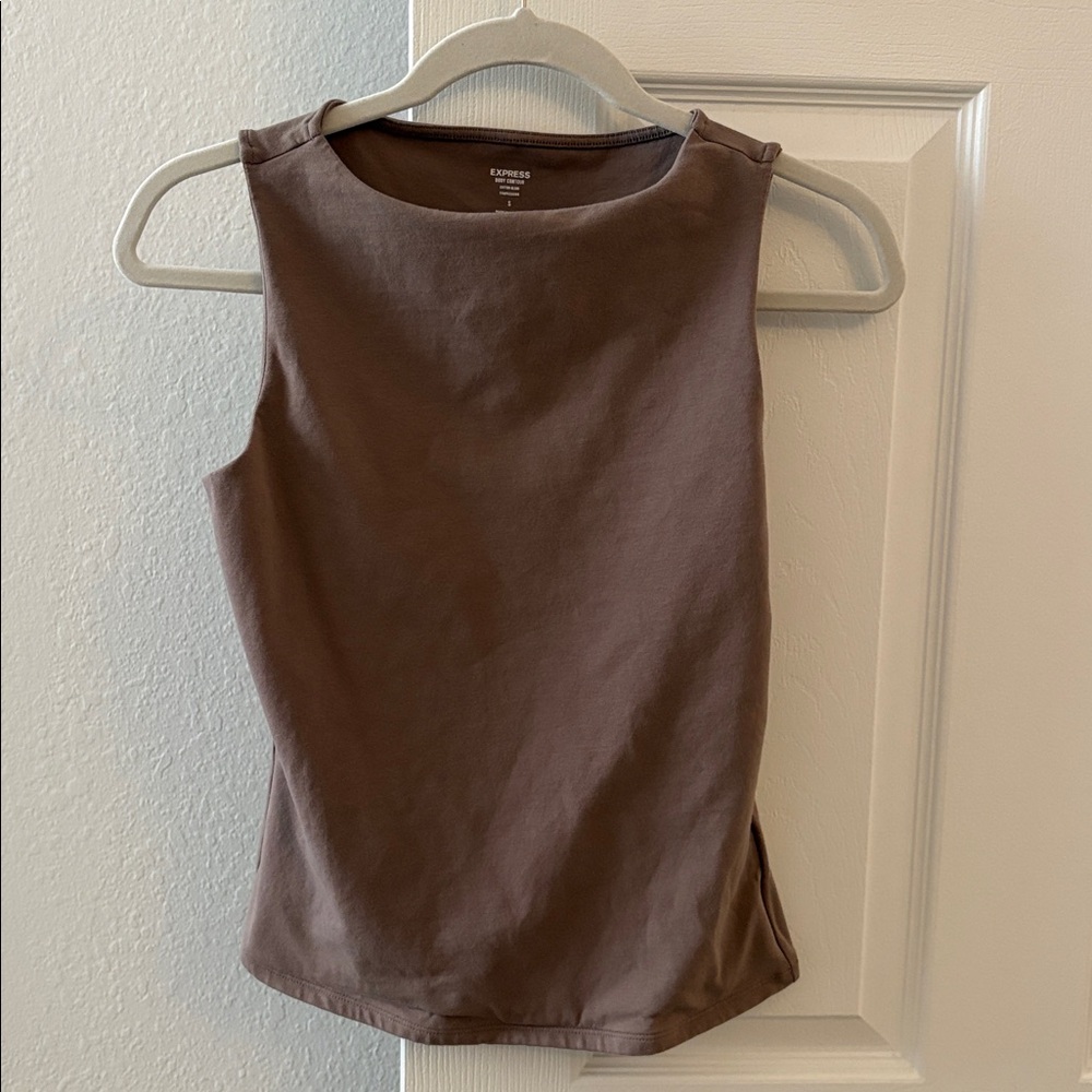 Express Taupe Tank Top